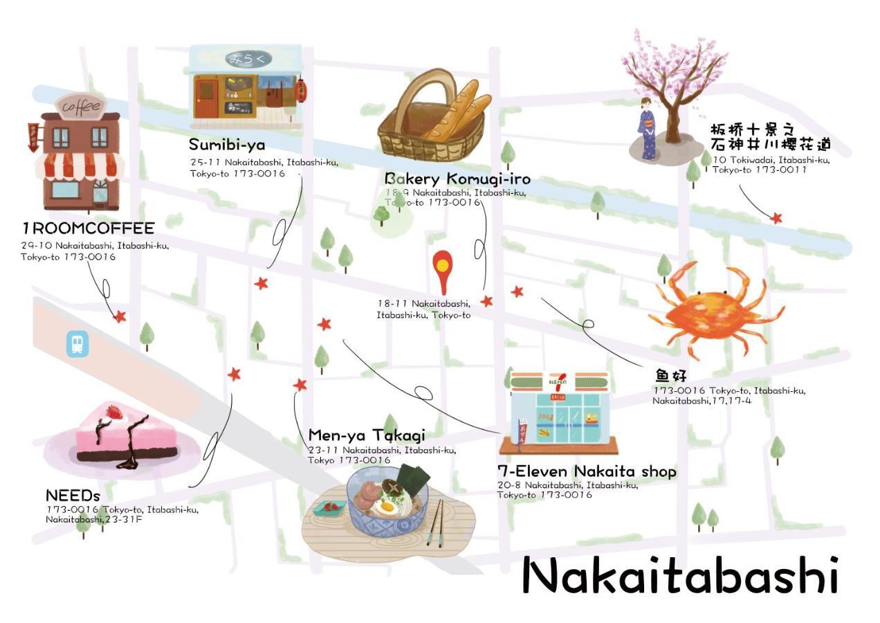 Nestay House Tokyo Itabashi 02 Eksteriør bilde